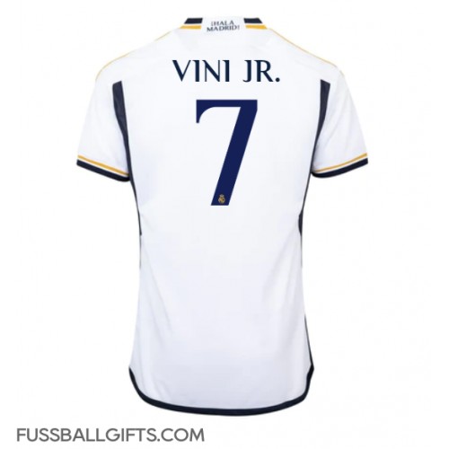Real Madrid Vinicius Junior #7 Fußballbekleidung Heimtrikot 2023-24 Kurzarm